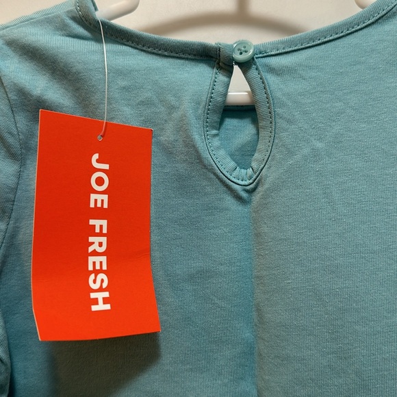 NWT Joe fresh long sleeve top “one in a million” written in glitter size 18-24 - Picture 4 of 5